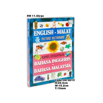 DE 0019 English-Malay Picture Dictionary